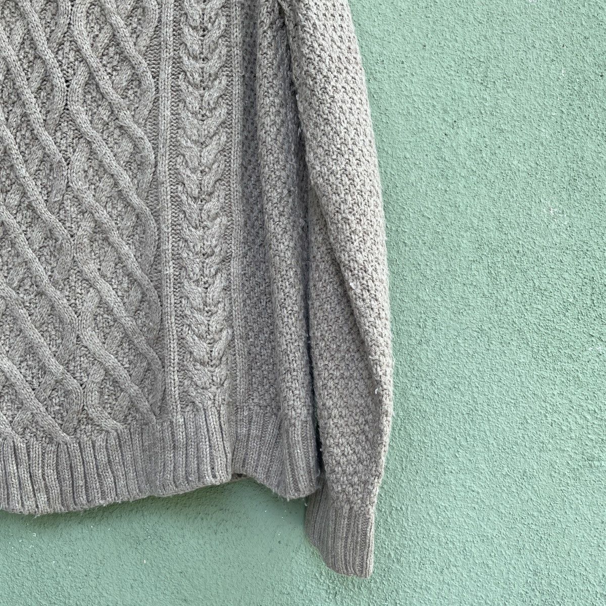 Aran Isles Knitwear Vintage Gu Knit Sweater Japanese brand Knitwear Size US M / EU 48-50 / 2 - 5 Thumbnail