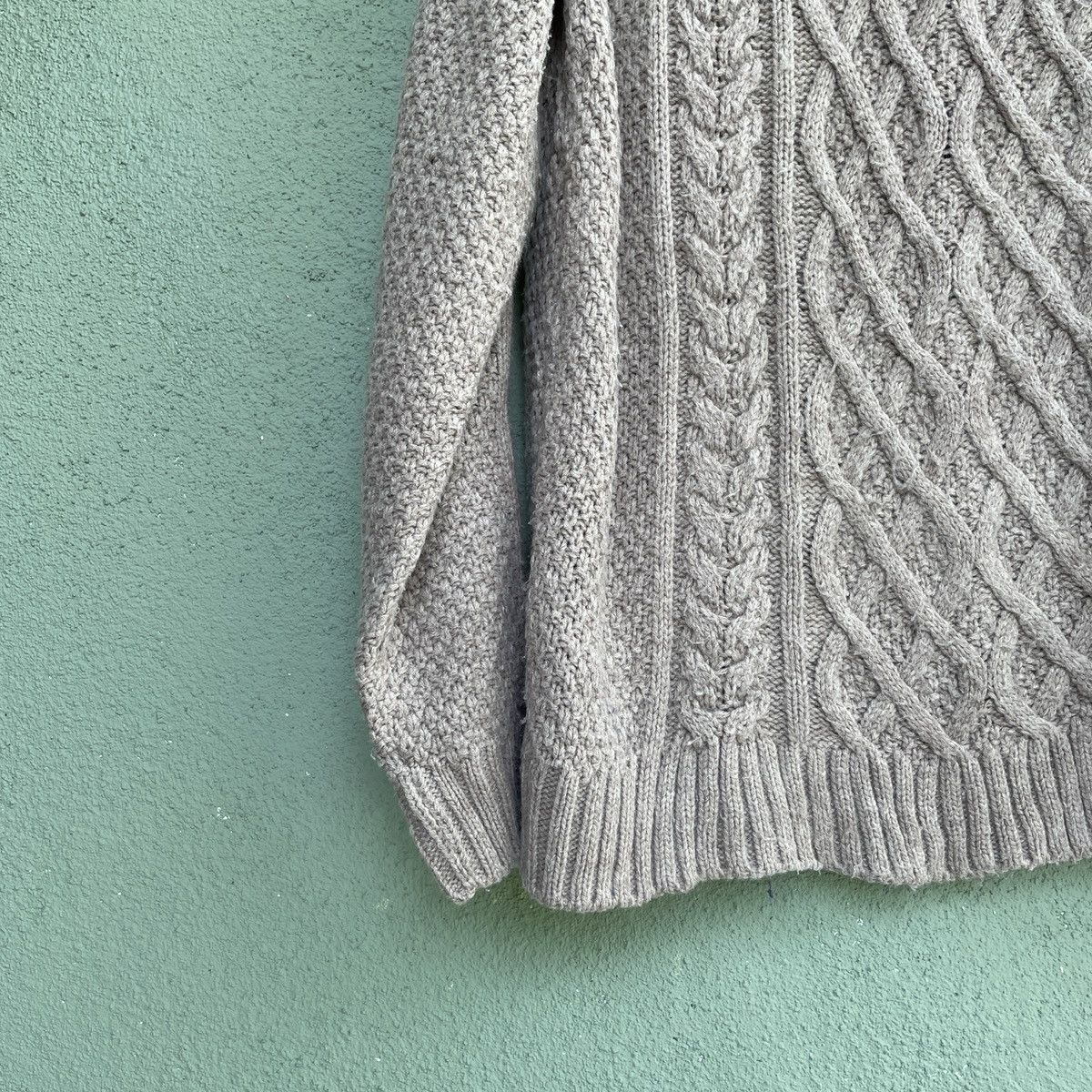 Aran Isles Knitwear Vintage Gu Knit Sweater Japanese brand Knitwear Size US M / EU 48-50 / 2 - 4 Thumbnail