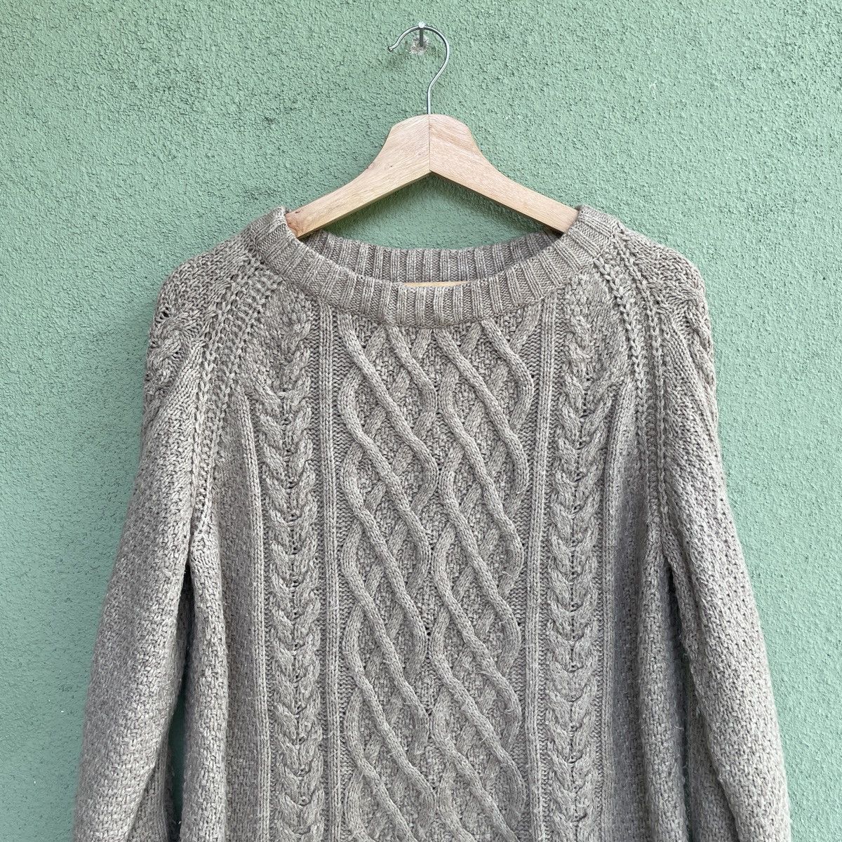 Aran Isles Knitwear Vintage Gu Knit Sweater Japanese brand Knitwear Size US M / EU 48-50 / 2 - 3 Thumbnail