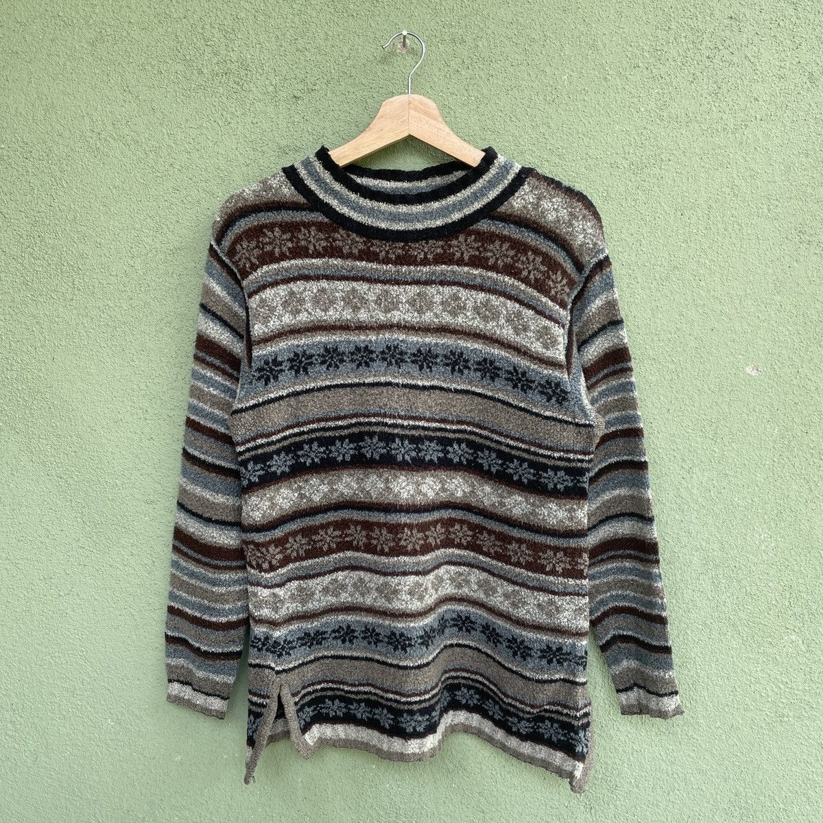 Aran Isles Knitwear × Native Vintage Pinion Native Knitwear Sweater Size US S / EU 44-46 / 1 - 1 Thumbnail