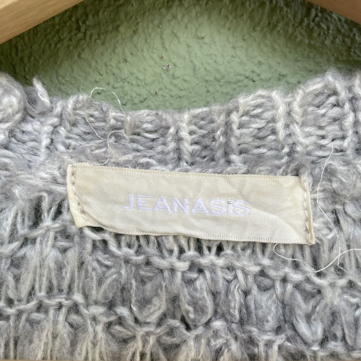 Aran Isles Knitwear Vintage Jeanasis Cardigan Knitwear Nice Design Japan Size US M / EU 48-50 / 2 - 5 Thumbnail