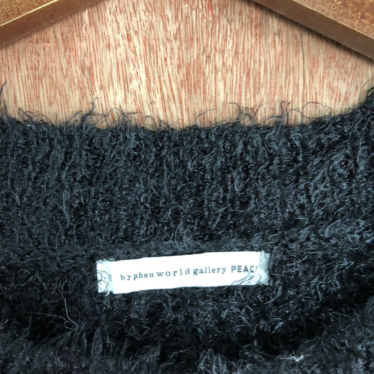 Homespun Knitwear × Japanese Brand Hypen World Gallery Shagshaggy Fur Mohair Knitwear #6619 Size US M / EU 48-50 / 2 - 7 Thumbnail