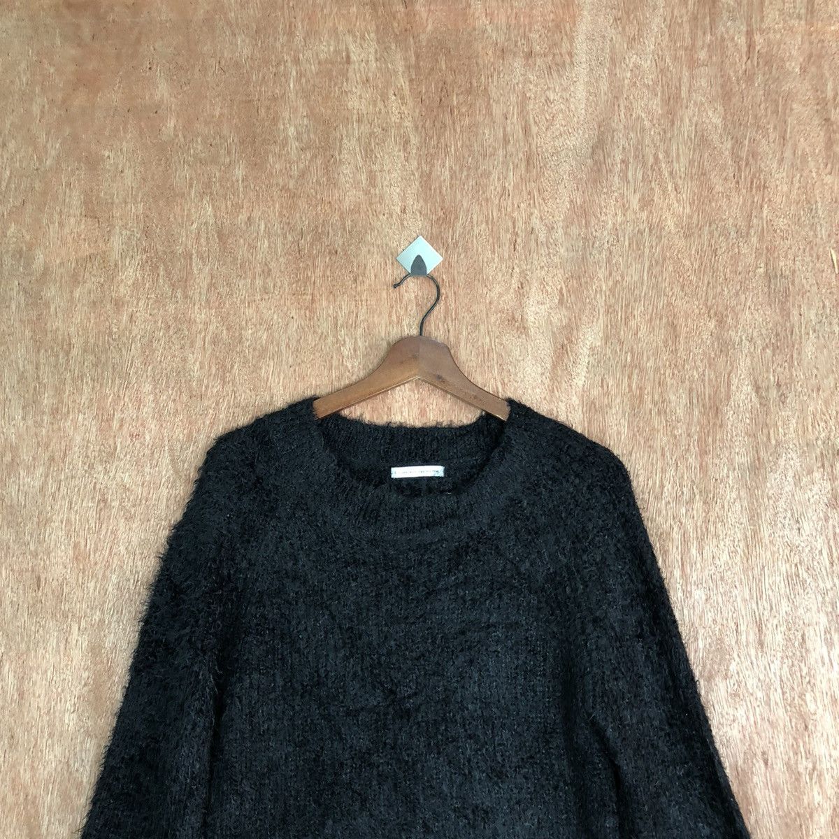 Homespun Knitwear × Japanese Brand Hypen World Gallery Shagshaggy Fur Mohair Knitwear #6619 Size US M / EU 48-50 / 2 - 2 Thumbnail