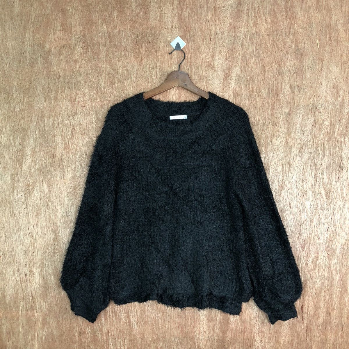 Homespun Knitwear × Japanese Brand Hypen World Gallery Shagshaggy Fur Mohair Knitwear #6619 Size US M / EU 48-50 / 2 - 1 Thumbnail