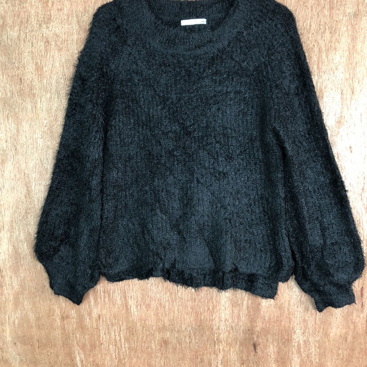Homespun Knitwear × Japanese Brand Hypen World Gallery Shagshaggy Fur Mohair Knitwear #6619 Size US M / EU 48-50 / 2 - 3 Thumbnail