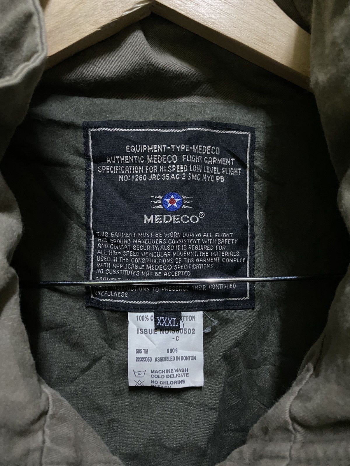 Japanese Brand × Vintage Medeco Army Jacket Parka XXXL Oversized Size US XXL / EU 58 / 5 - 6 Thumbnail
