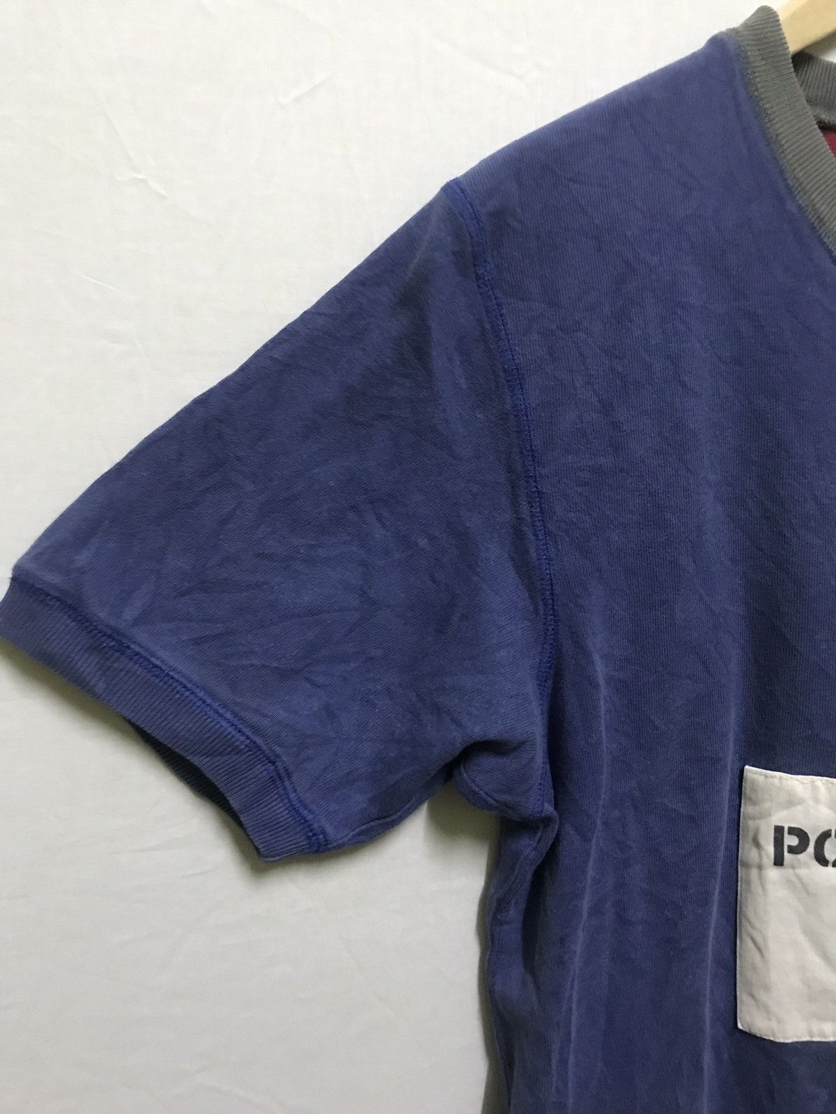 Polo Ralph Lauren Vtg Polo Sport US 67 Stadium Henley Shirt Ringer Size US L / EU 52-54 / 3 - 6 Thumbnail