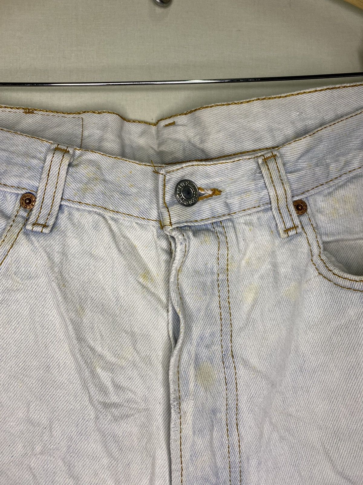 Levi's Vintage Clothing Vintage Thrashed Levi’s 501 Jeans Size US 32 / EU 48 - 5 Thumbnail