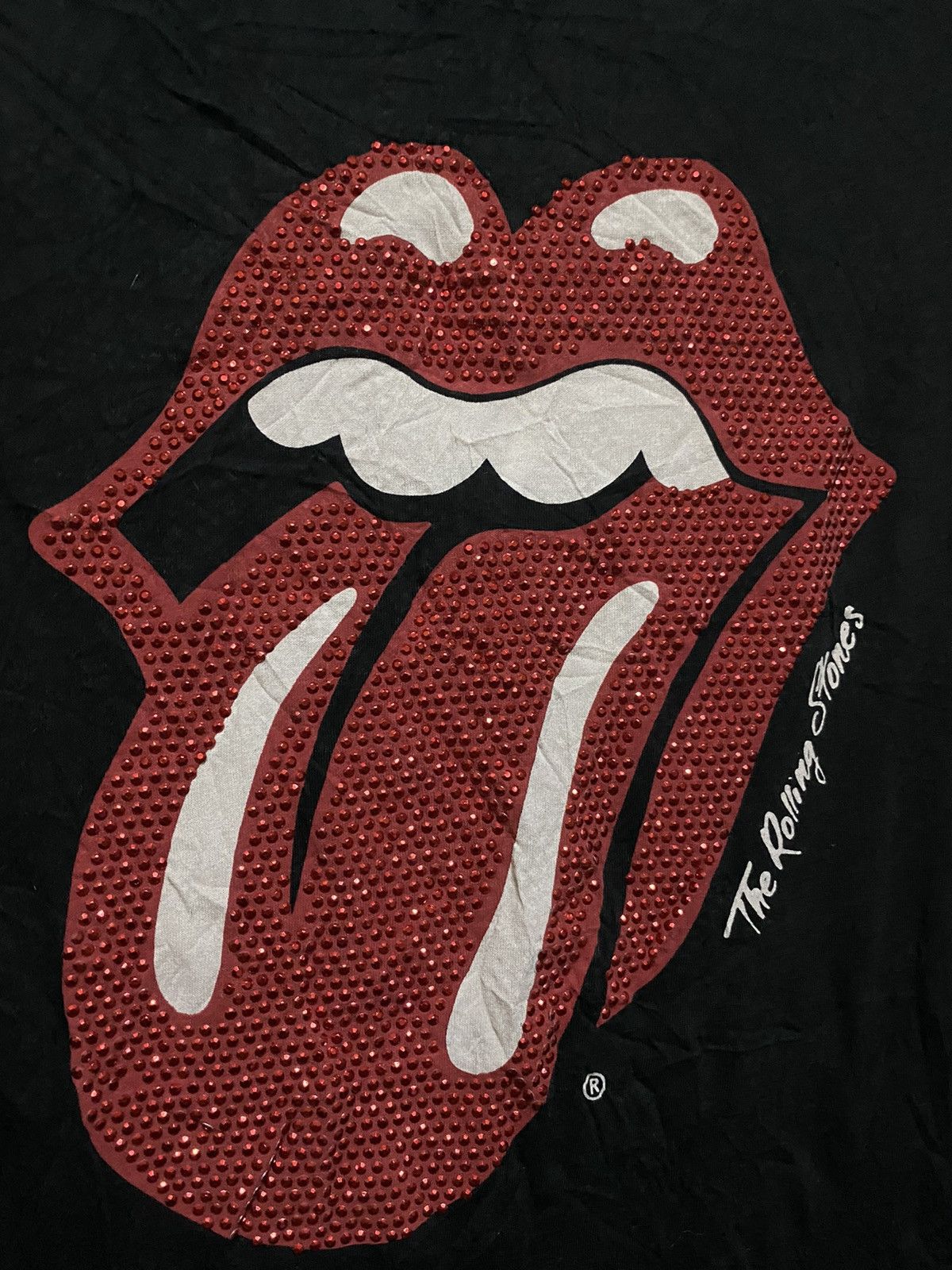 Band Tees Stradivarius The Rolling Stones Swarovski T Shirt Size S / US 4 / IT 40 - 3 Thumbnail
