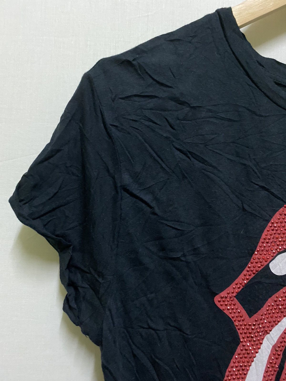 Band Tees Stradivarius The Rolling Stones Swarovski T Shirt Size S / US 4 / IT 40 - 2 Thumbnail