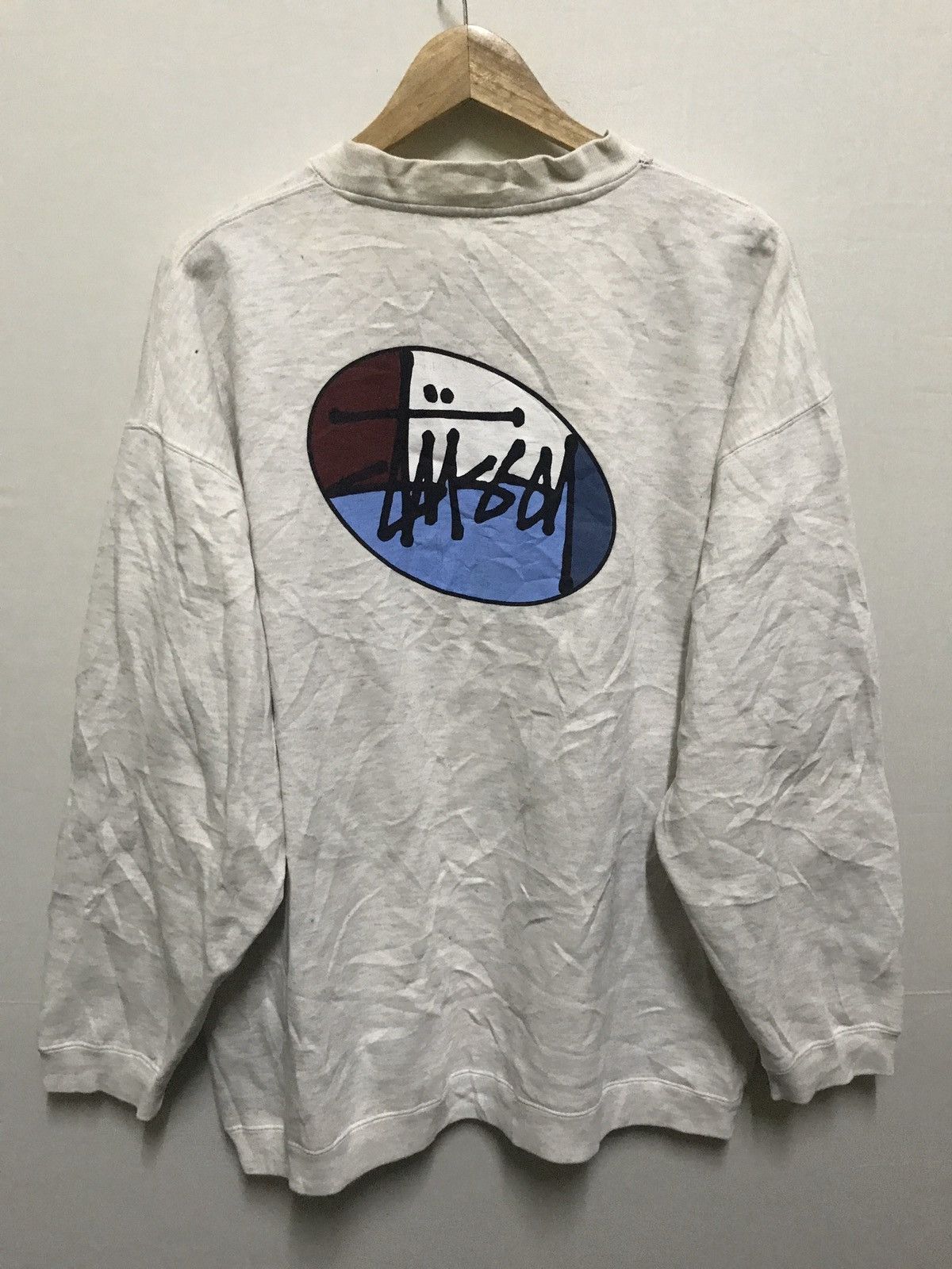 Stussy × Vintage Stussy Sweatshirt Size US L / EU 52-54 / 3 - 3 Thumbnail