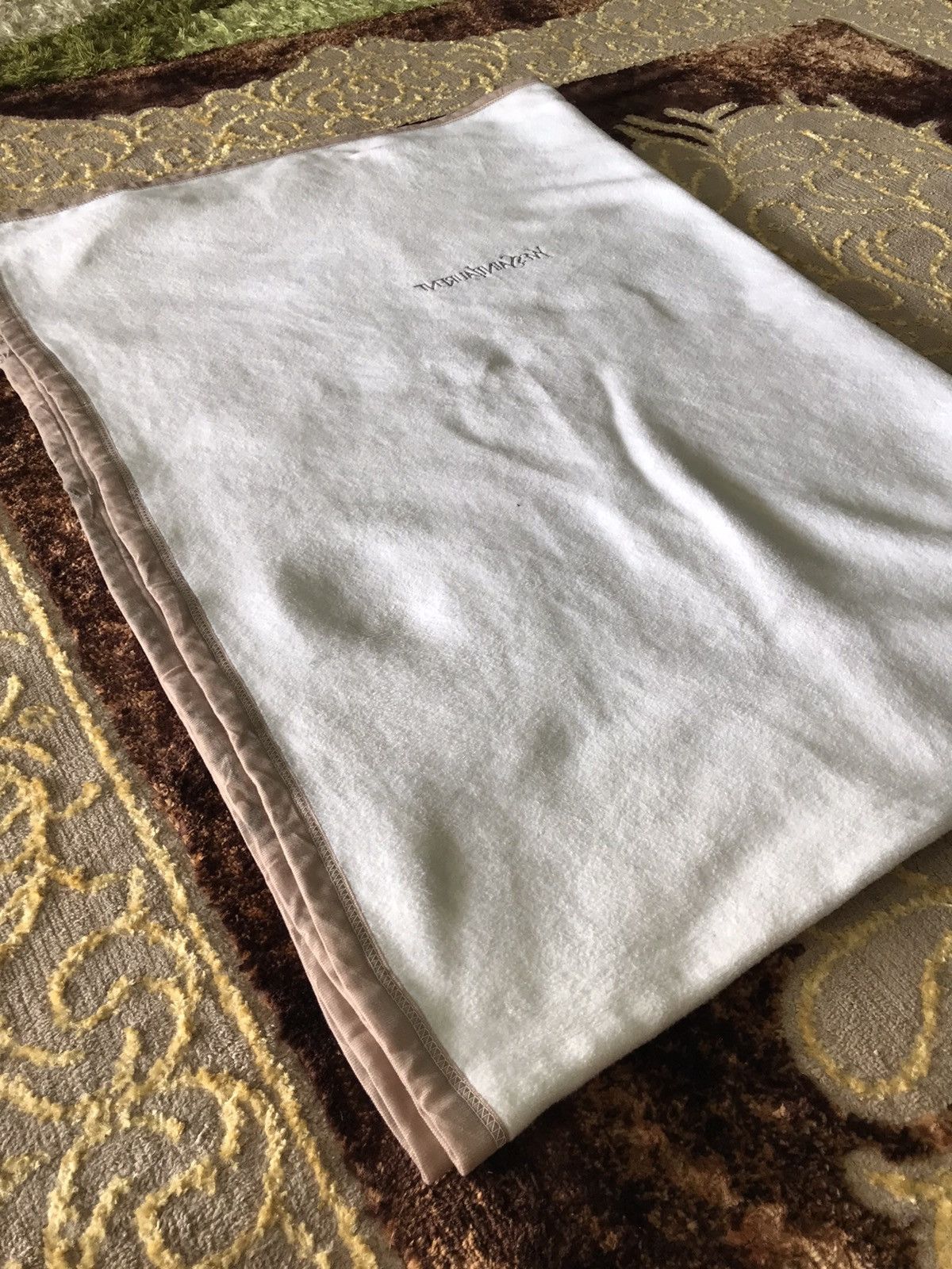 Yves Saint Laurent Vintage Yves Saint Laurent Wool Blanket Size ONE SIZE - 14 Thumbnail
