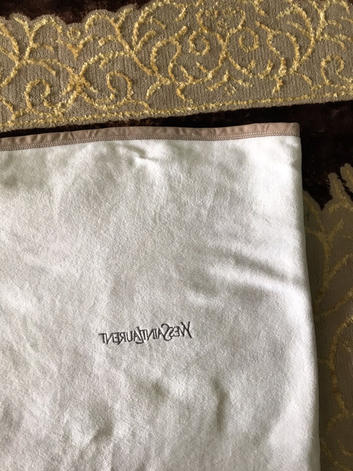 Yves Saint Laurent Vintage Yves Saint Laurent Wool Blanket Size ONE SIZE - 13 Thumbnail