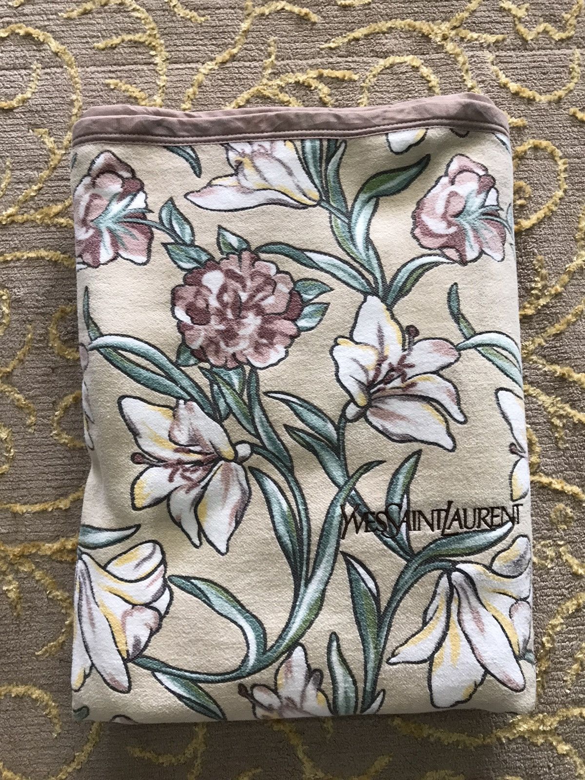 Yves Saint Laurent Vintage Yves Saint Laurent Wool Blanket Size ONE SIZE - 2 Thumbnail