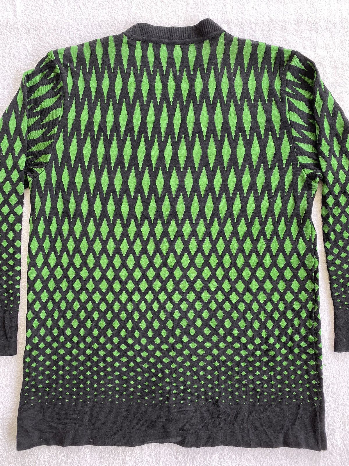 Junko Shimada Vintage Junko Koshino Diamond Geometric Cardigan Size US S / EU 44-46 / 1 - 4 Thumbnail