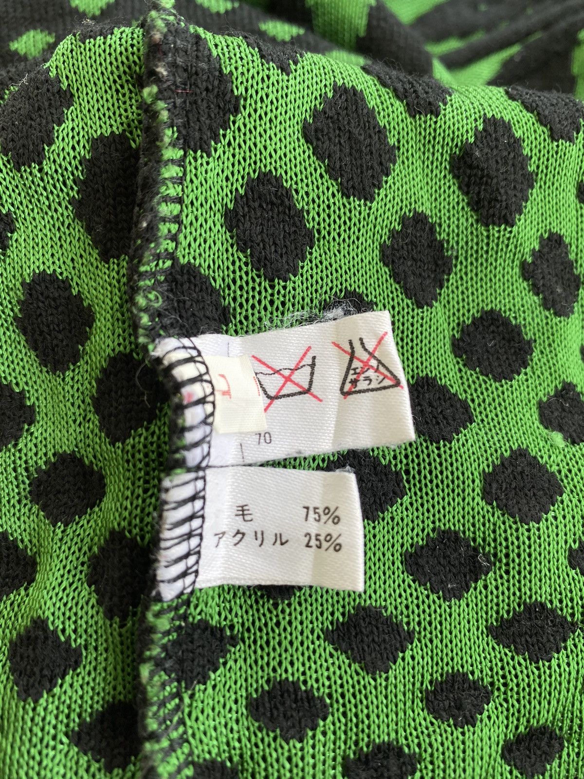 Junko Shimada Vintage Junko Koshino Diamond Geometric Cardigan Size US S / EU 44-46 / 1 - 11 Thumbnail
