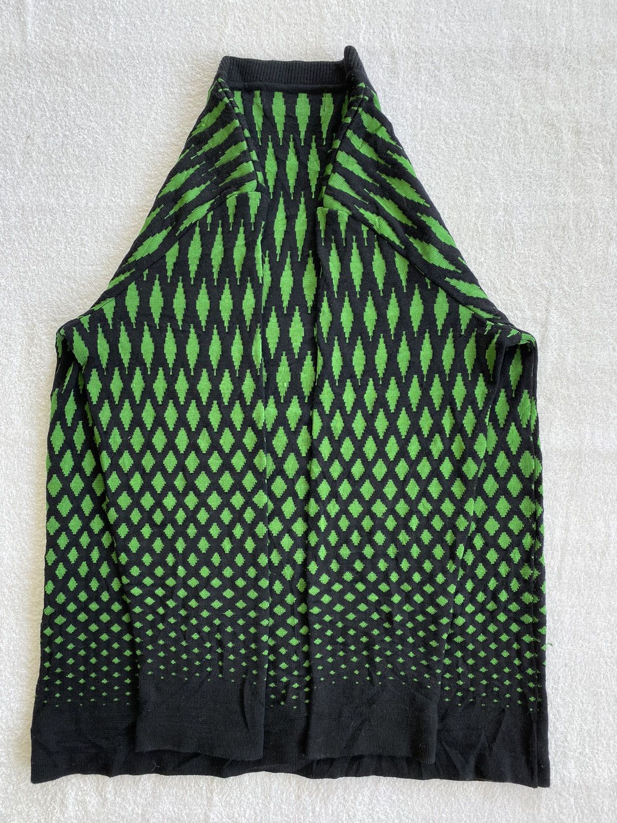 Junko Shimada Vintage Junko Koshino Diamond Geometric Cardigan Size US S / EU 44-46 / 1 - 6 Thumbnail