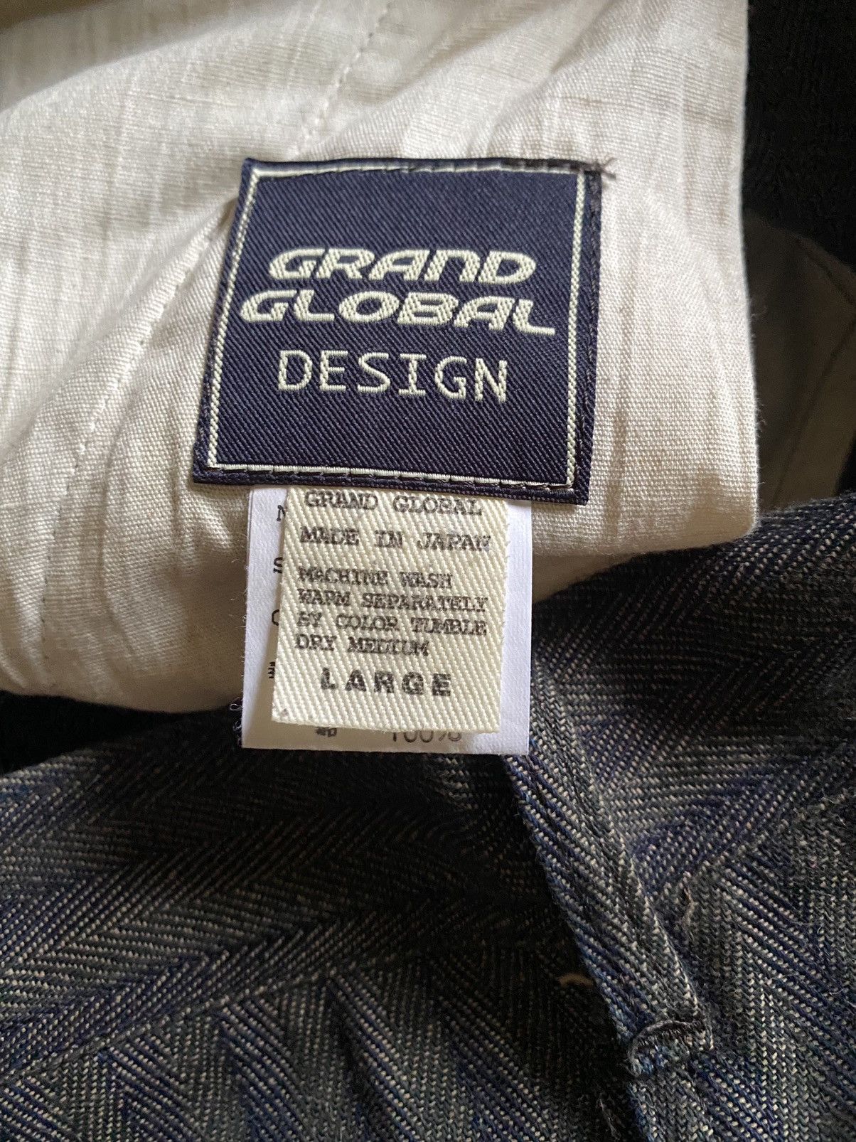 Comme des Garcons Homme Plus 💥Japanese designer GGD Grand Global Stripe Pant Size US 32 / EU 48 - 6 Thumbnail