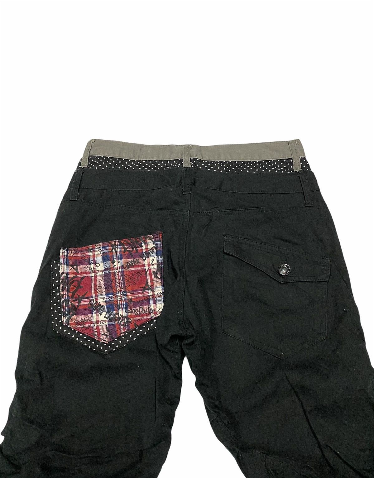 If Six Was Nine Japanese Brand Double Waist Pant Size US 31 - 6 Thumbnail