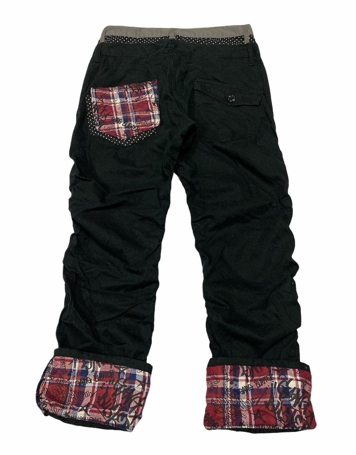 If Six Was Nine Japanese Brand Double Waist Pant Size US 31 - 1 Thumbnail