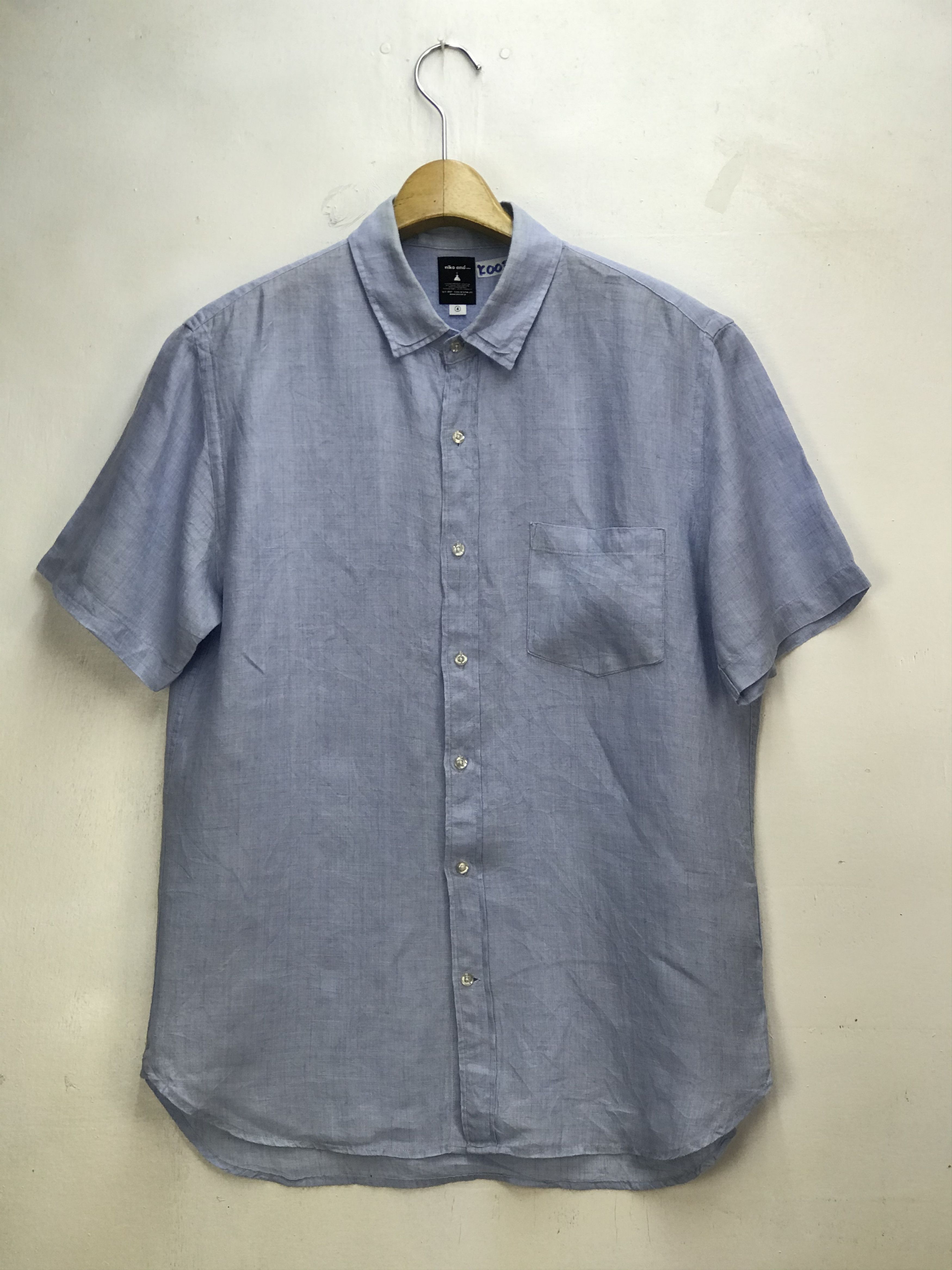 Japanese Brand NIKO AND ...CASUAL LINEN SHIRT Size US L / EU 52-54 / 3 - 1 Thumbnail