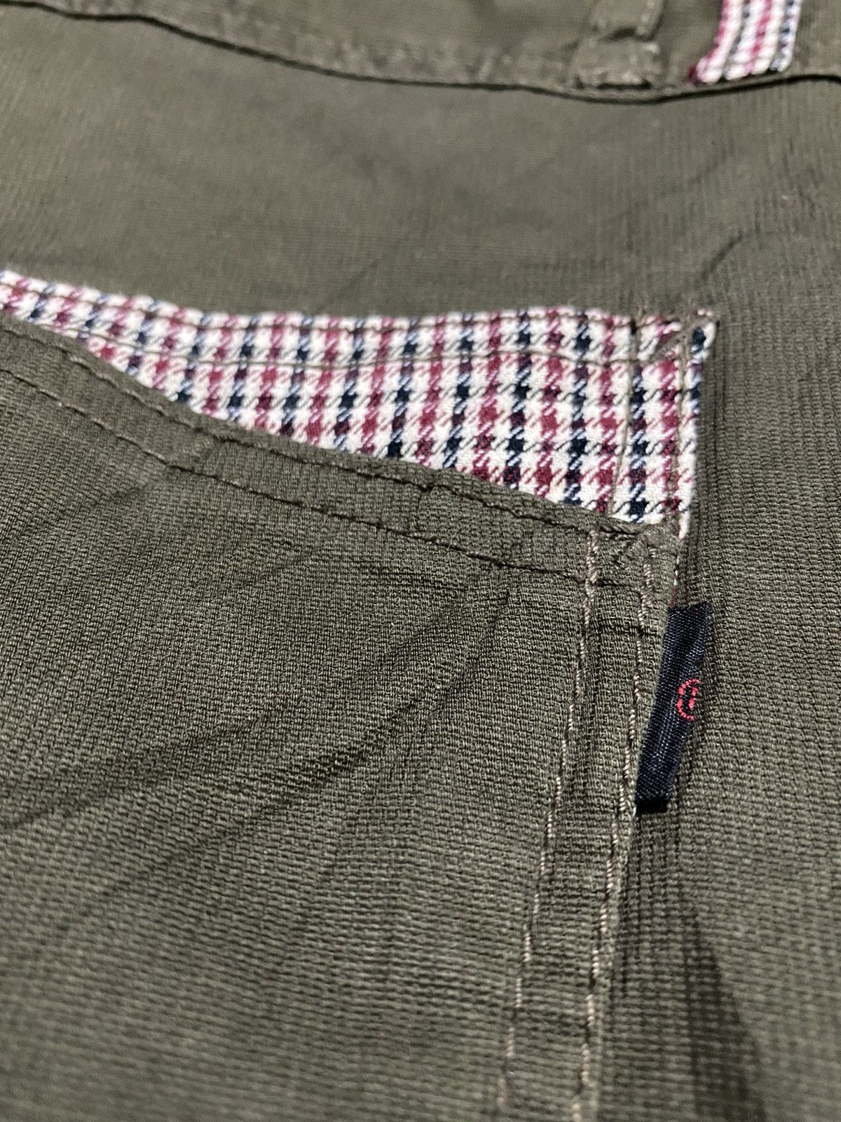 Japanese Brand Bee Bell Japanese Brand Double Waist Cropped Overall Size US 31 - 9 Thumbnail