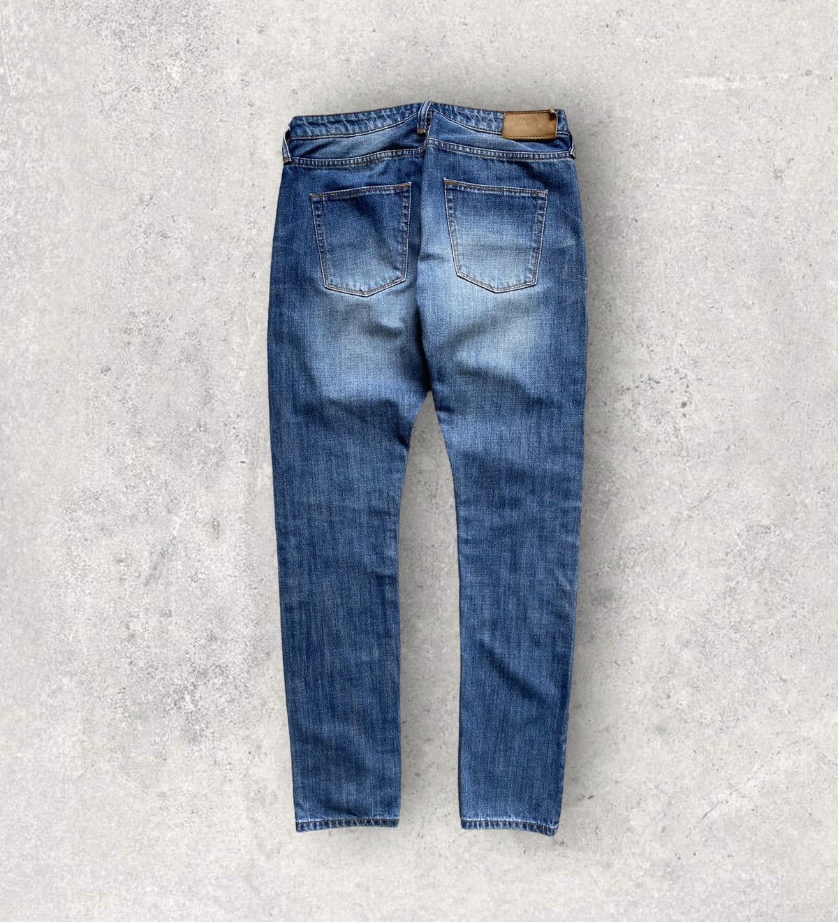 Acne Studios Vintage ACNE Hug Stencil Heavy Denim Pants 27/32 Size US 27 - 2 Thumbnail