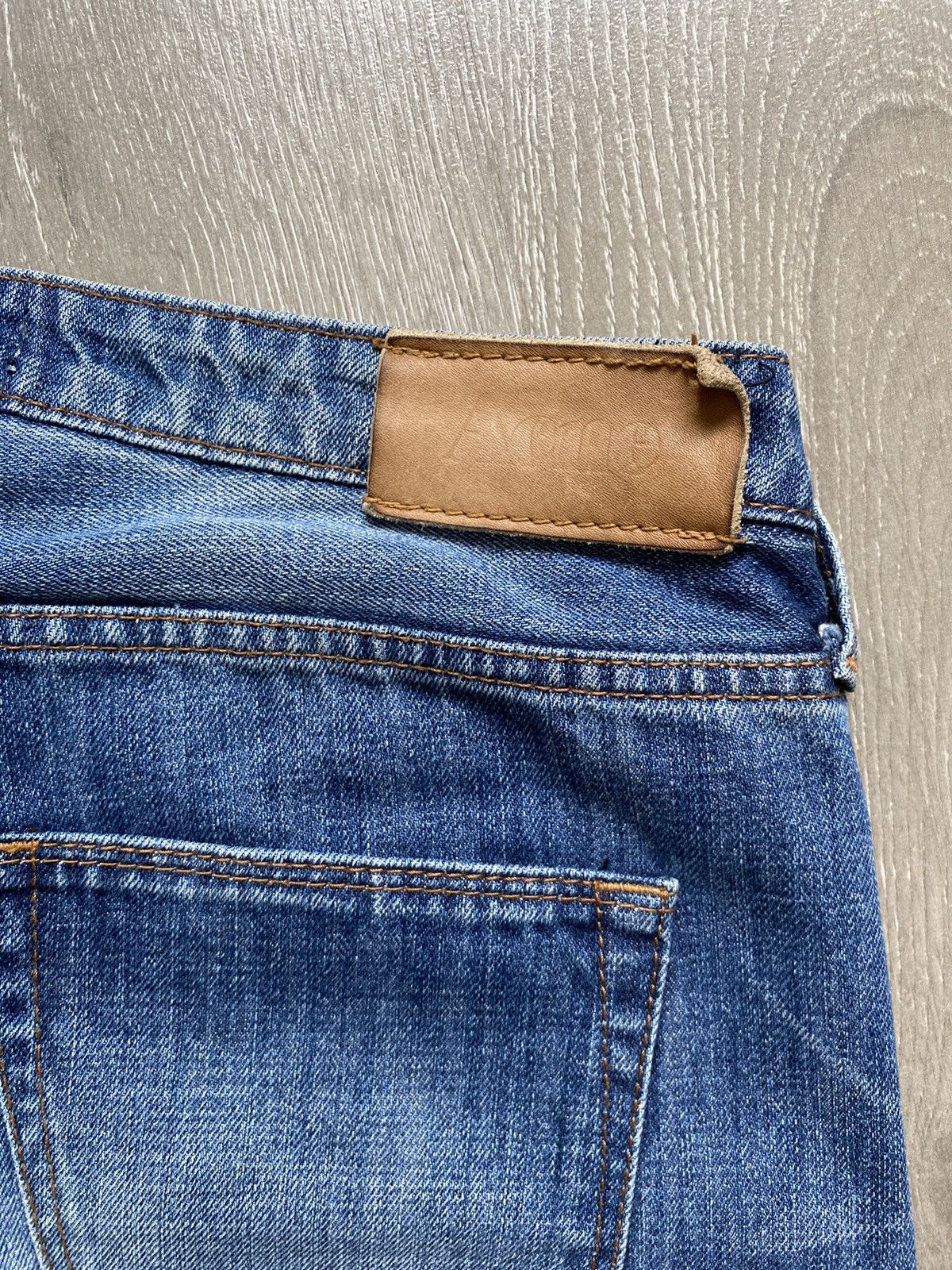 Acne Studios Vintage ACNE Hug Stencil Heavy Denim Pants 27/32 Size US 27 - 4 Thumbnail