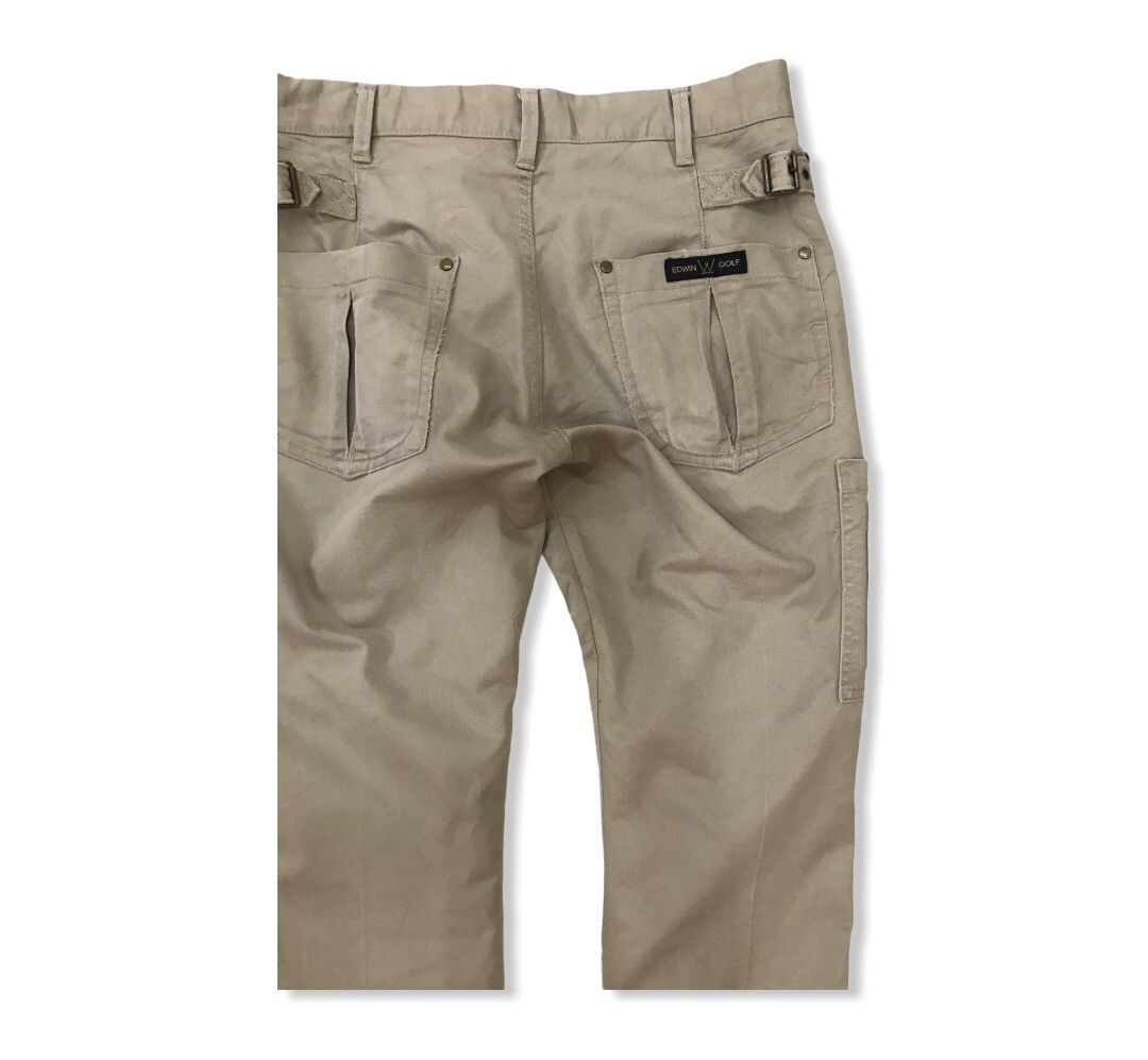 Edwin Japanese Brand Edwin Golf Tactical Cargo Pants Size US 33 - 15 Thumbnail