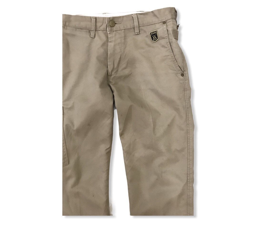 Edwin Japanese Brand Edwin Golf Tactical Cargo Pants Size US 33 - 4 Thumbnail