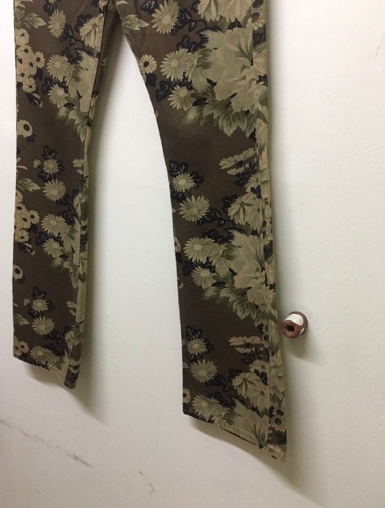 Designer × Japanese Brand Glamdy Flared made in japan all over print flower Size US 30 / EU 46 - 7 Thumbnail