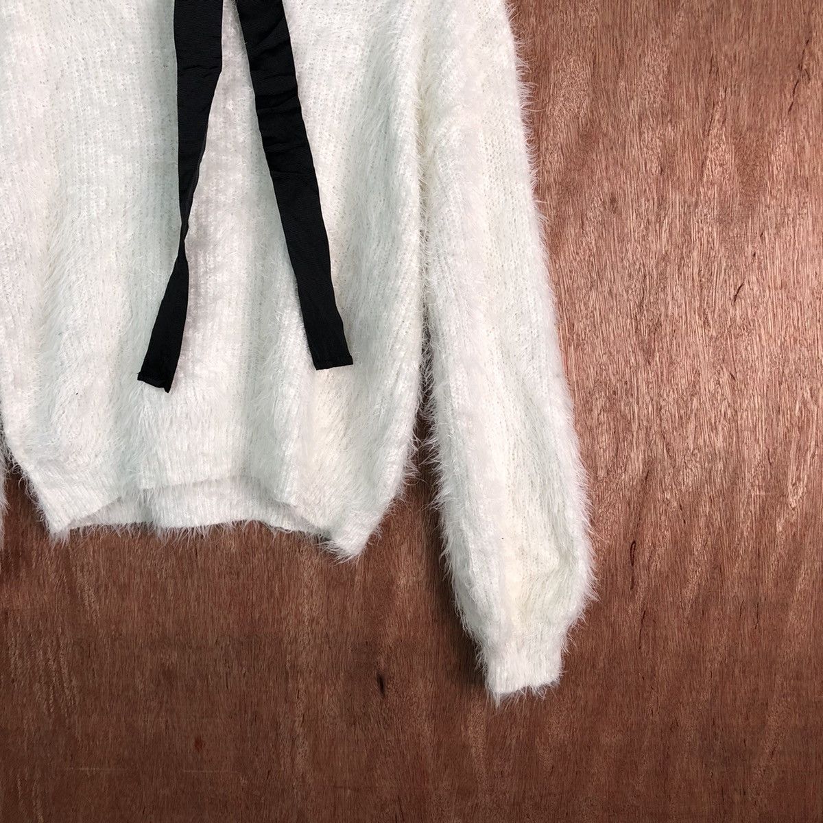 Capsule Capsule Color Shag Shaggy Fur Mohair Knitwear #6567 Size L / US 10 / IT 46 - 8 Thumbnail