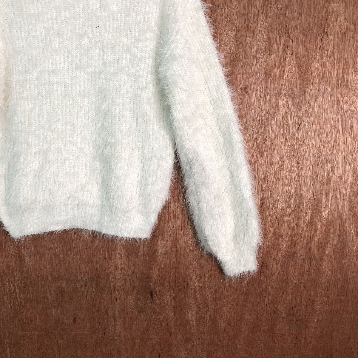 Capsule Capsule Color Shag Shaggy Fur Mohair Knitwear #6567 Size L / US 10 / IT 46 - 5 Thumbnail