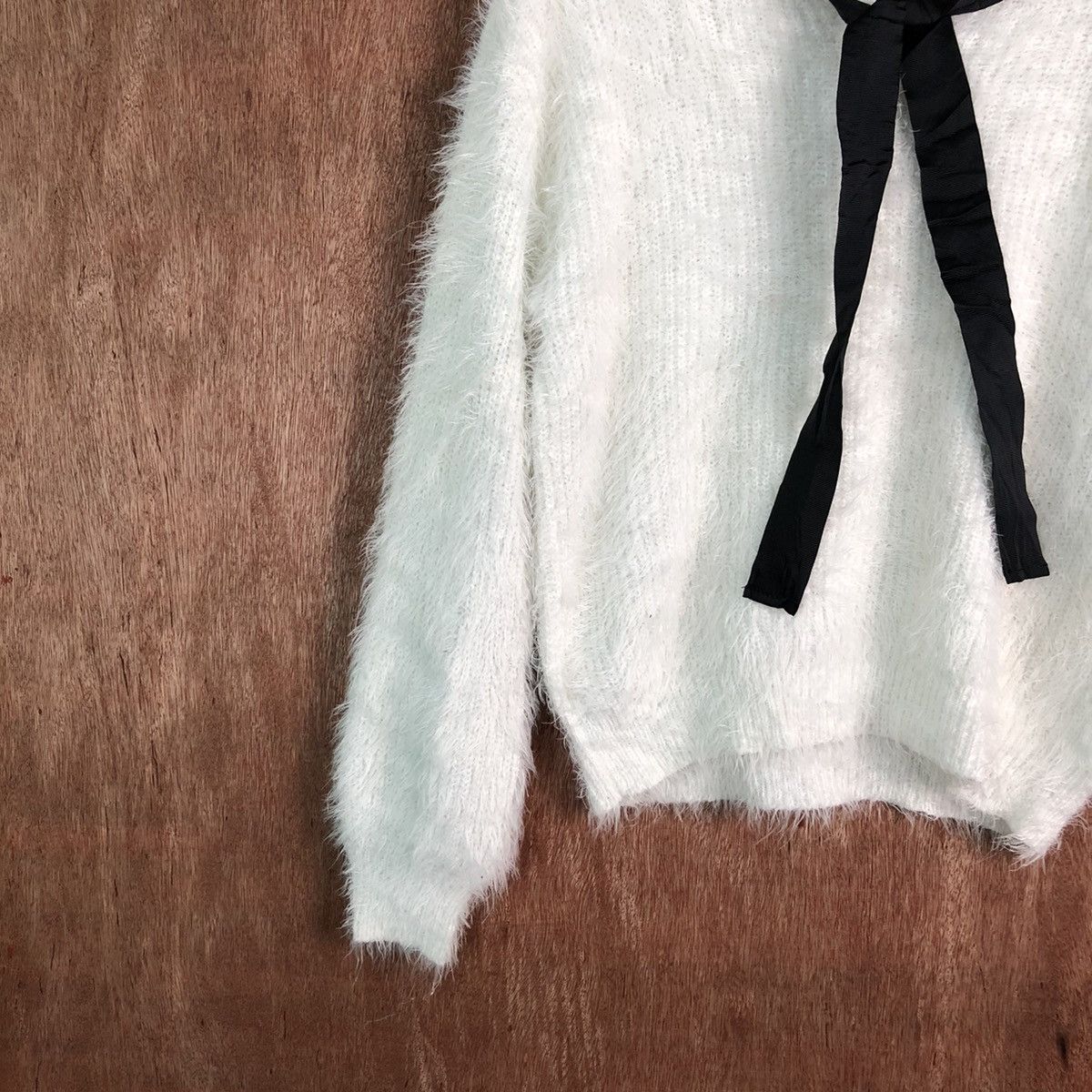 Capsule Capsule Color Shag Shaggy Fur Mohair Knitwear #6567 Size L / US 10 / IT 46 - 7 Thumbnail