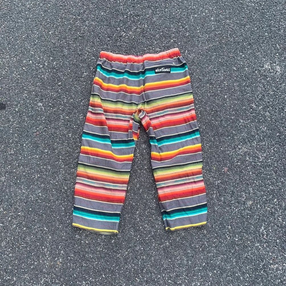 Rainbow × Vintage × Wild Things ⚡️FREE SIZE⚡️ Vintage Wild Things Striped Rainbow Belt Ankle Size US 29 - 8 Thumbnail