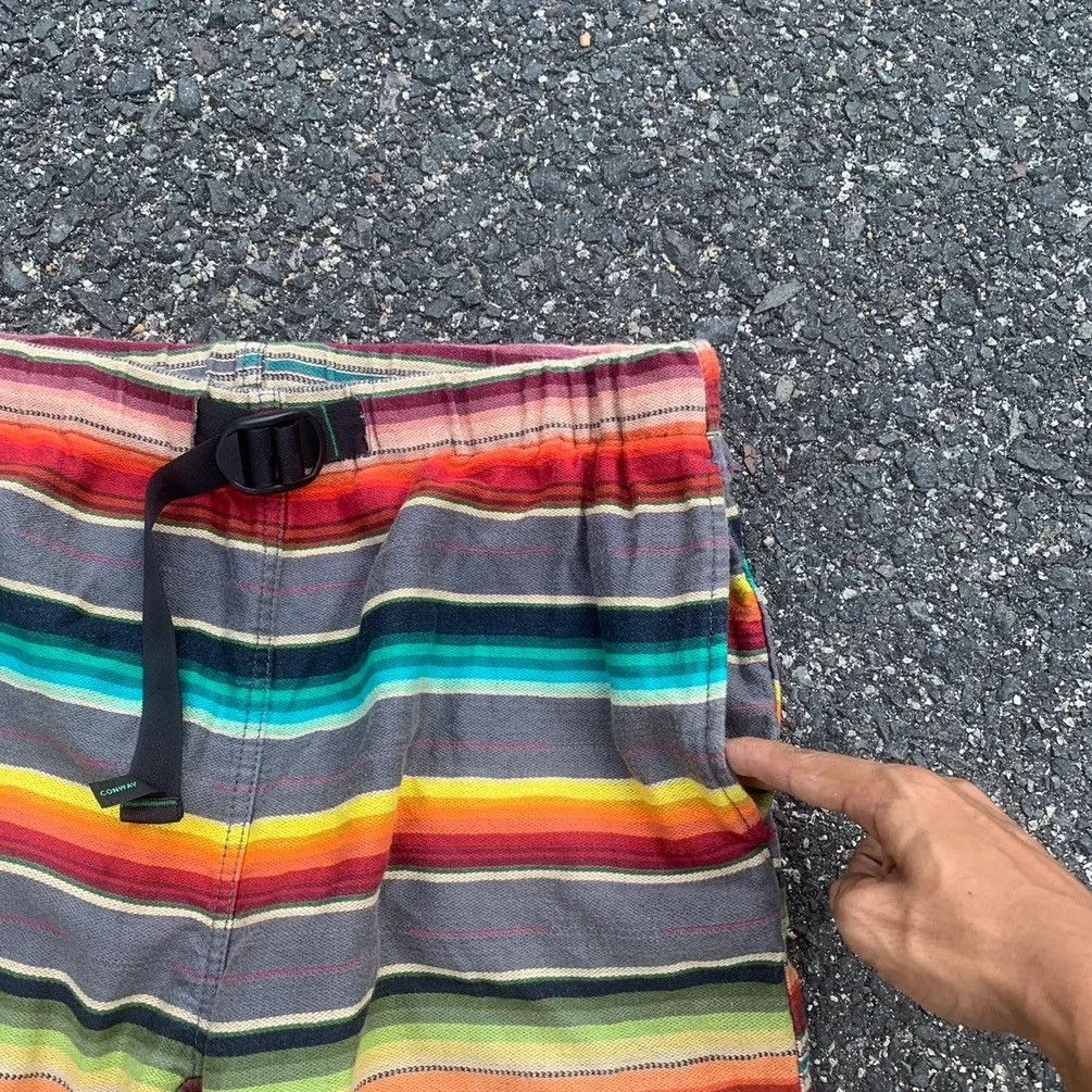 Rainbow × Vintage × Wild Things ⚡️FREE SIZE⚡️ Vintage Wild Things Striped Rainbow Belt Ankle Size US 29 - 3 Thumbnail