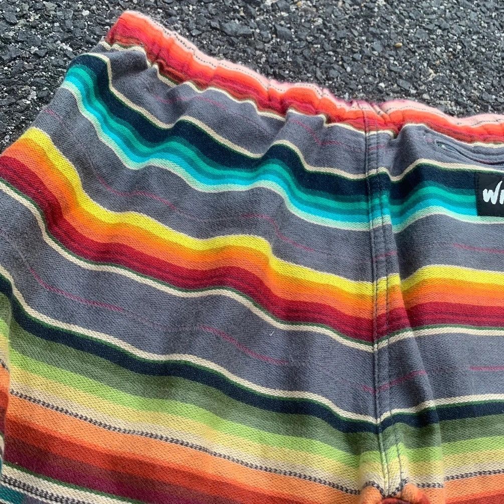 Rainbow × Vintage × Wild Things ⚡️FREE SIZE⚡️ Vintage Wild Things Striped Rainbow Belt Ankle Size US 29 - 13 Thumbnail