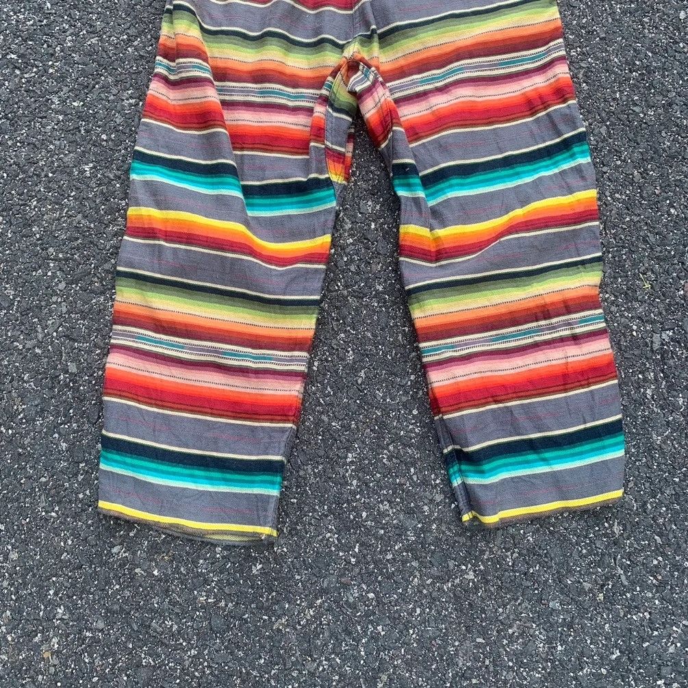Rainbow × Vintage × Wild Things ⚡️FREE SIZE⚡️ Vintage Wild Things Striped Rainbow Belt Ankle Size US 29 - 11 Thumbnail
