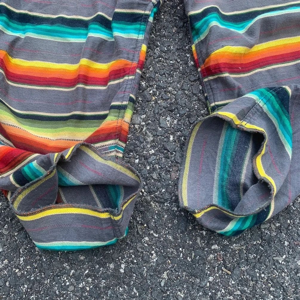 Rainbow × Vintage × Wild Things ⚡️FREE SIZE⚡️ Vintage Wild Things Striped Rainbow Belt Ankle Size US 29 - 14 Thumbnail
