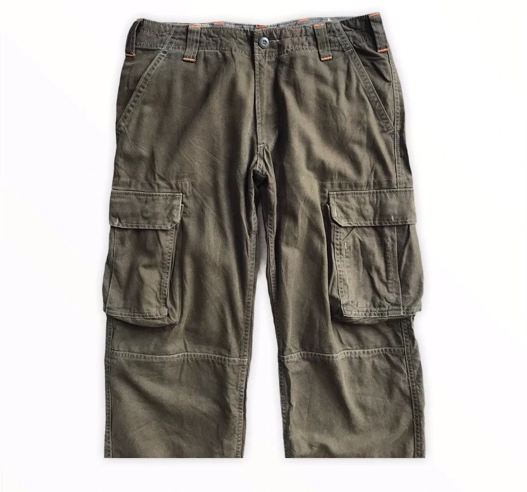 Edwin × Japanese Brand Japanese Brand Edwin Military Combat Trousers Cargo Size US 35 - 2 Thumbnail