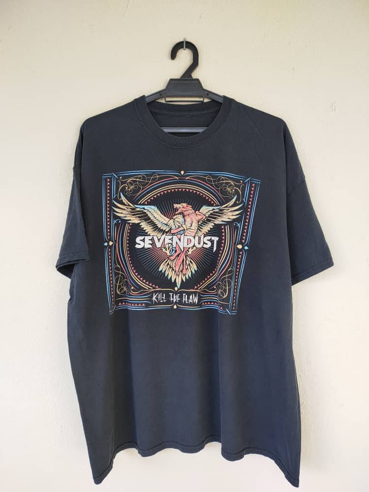 Band Tees Sevendust Band T Size US XL / EU 56 / 4 - 1 Thumbnail