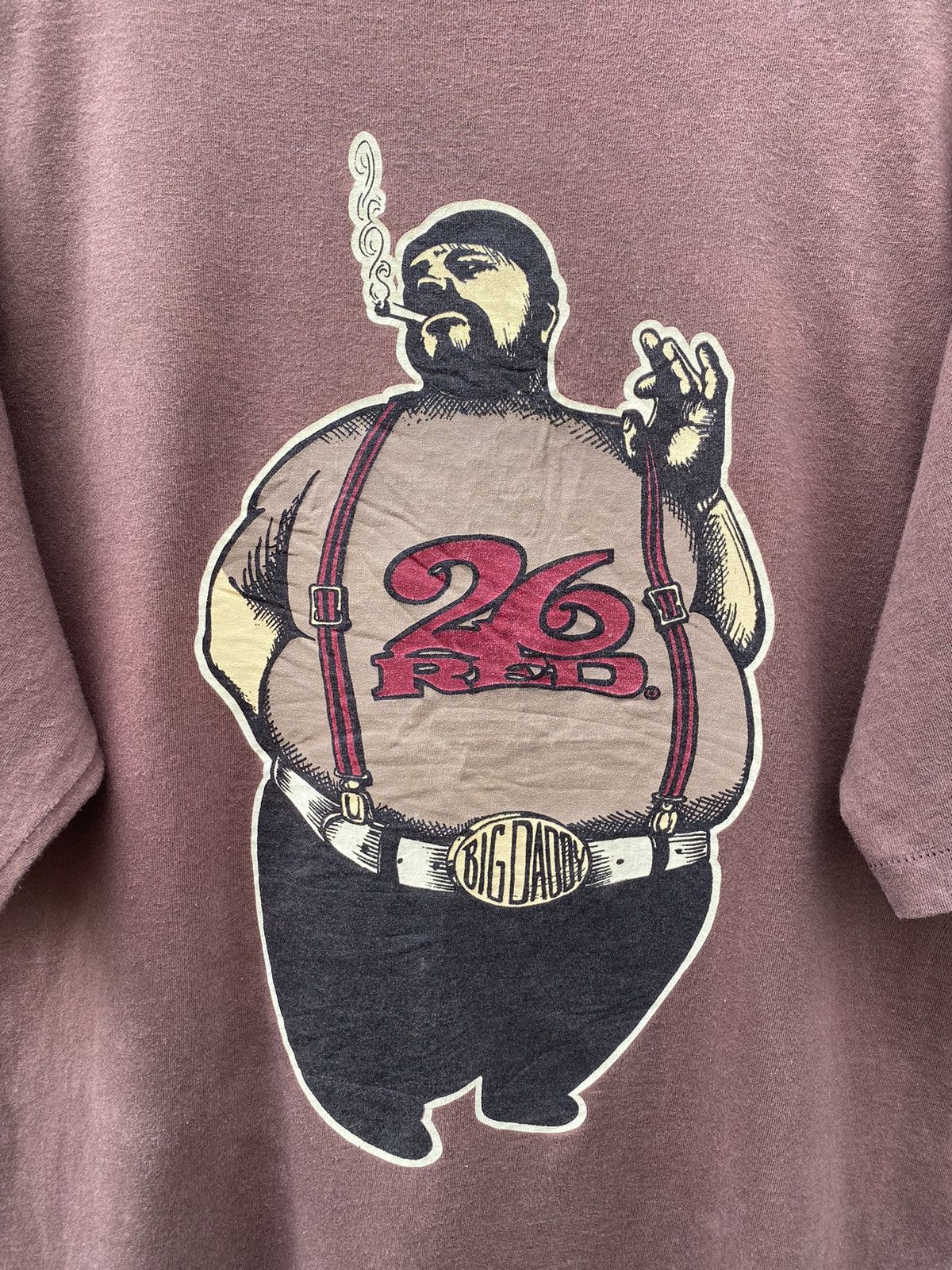 Vision Streetwear 🤎RARE🤎 Vintage 90s 26RED “Big Daddy” Streetwear/Skates Tee Size US L / EU 52-54 / 3 - 12 Thumbnail