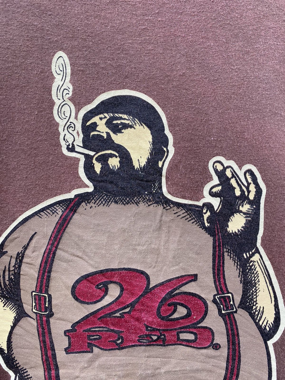Vision Streetwear 🤎RARE🤎 Vintage 90s 26RED “Big Daddy” Streetwear/Skates Tee Size US L / EU 52-54 / 3 - 13 Thumbnail