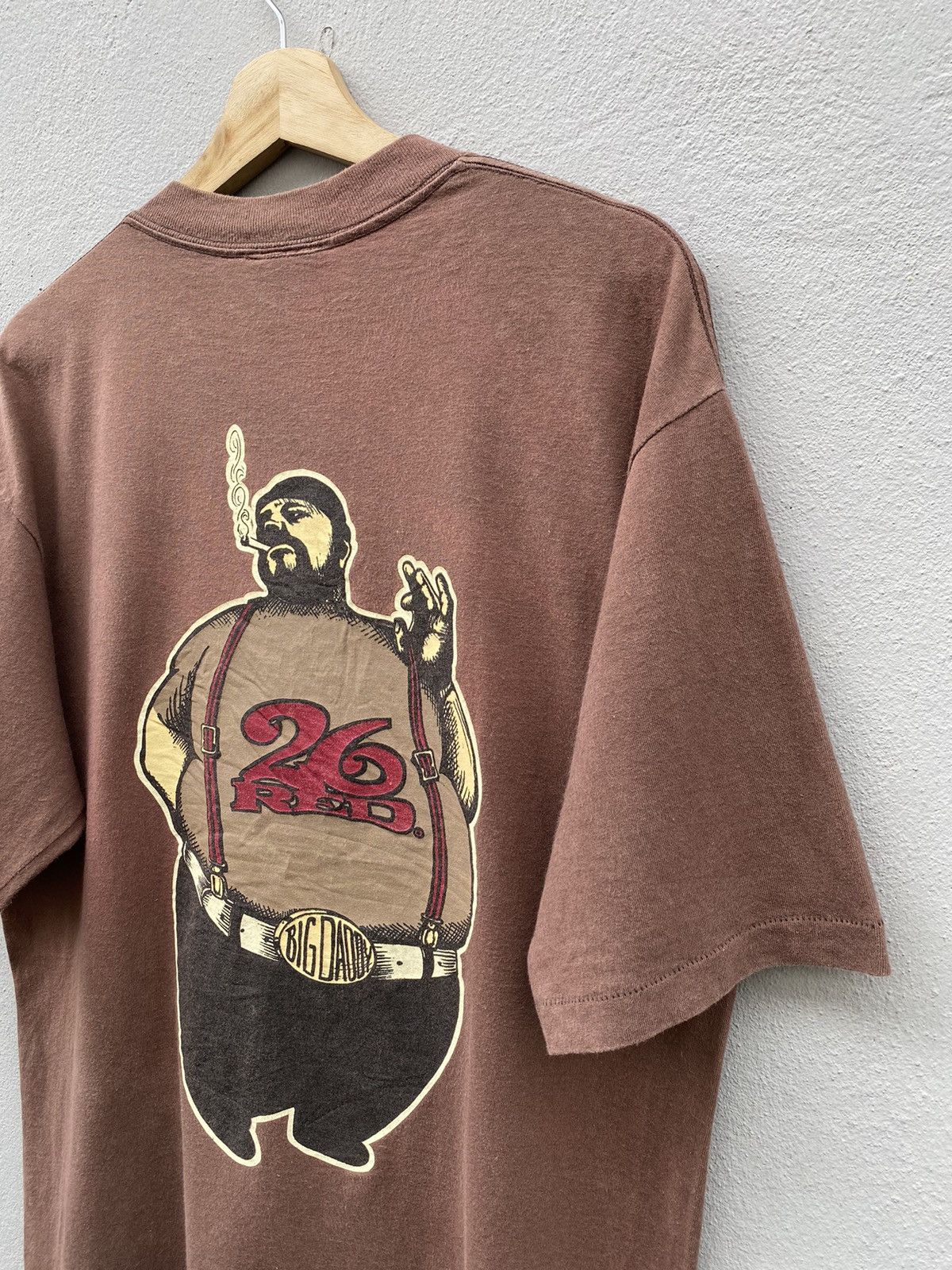 Vision Streetwear 🤎RARE🤎 Vintage 90s 26RED “Big Daddy” Streetwear/Skates Tee Size US L / EU 52-54 / 3 - 10 Thumbnail