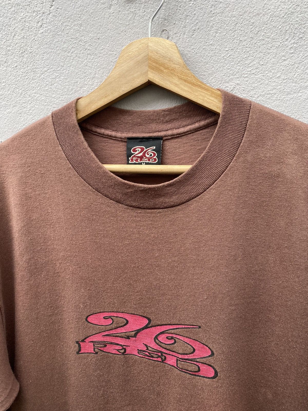 Vision Streetwear 🤎RARE🤎 Vintage 90s 26RED “Big Daddy” Streetwear/Skates Tee Size US L / EU 52-54 / 3 - 3 Thumbnail