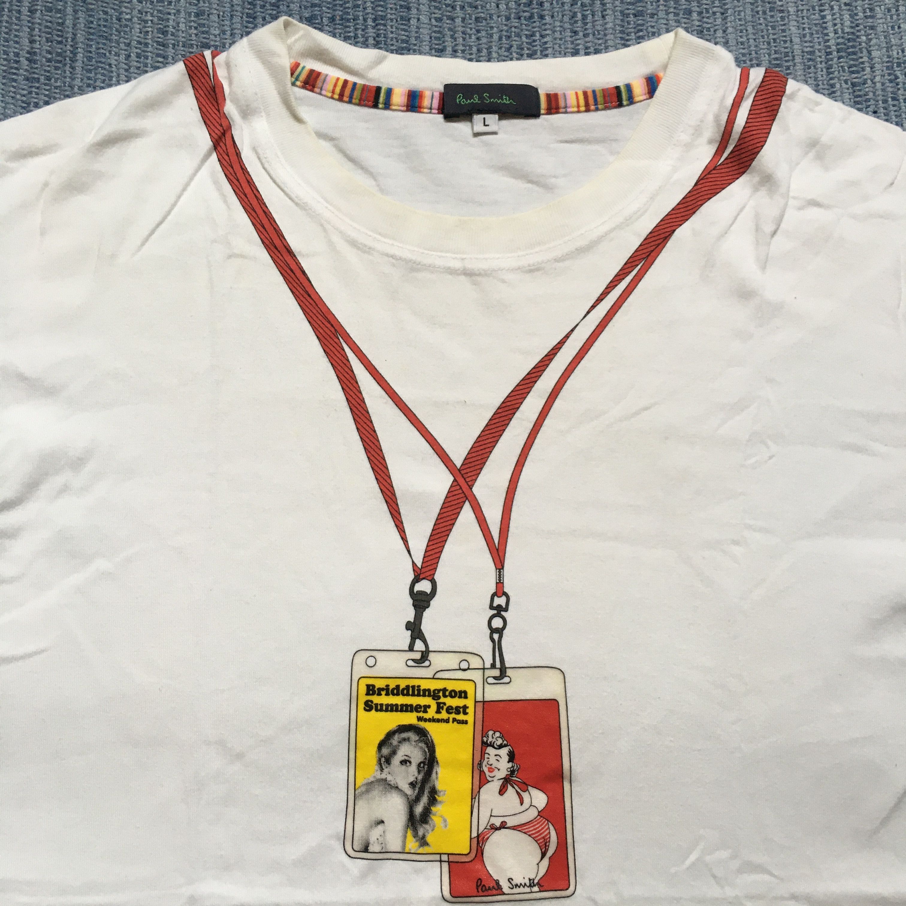 Paul Smith briddlington summer fest lanyard print Size US L / EU 52-54 / 3 - 2 Thumbnail