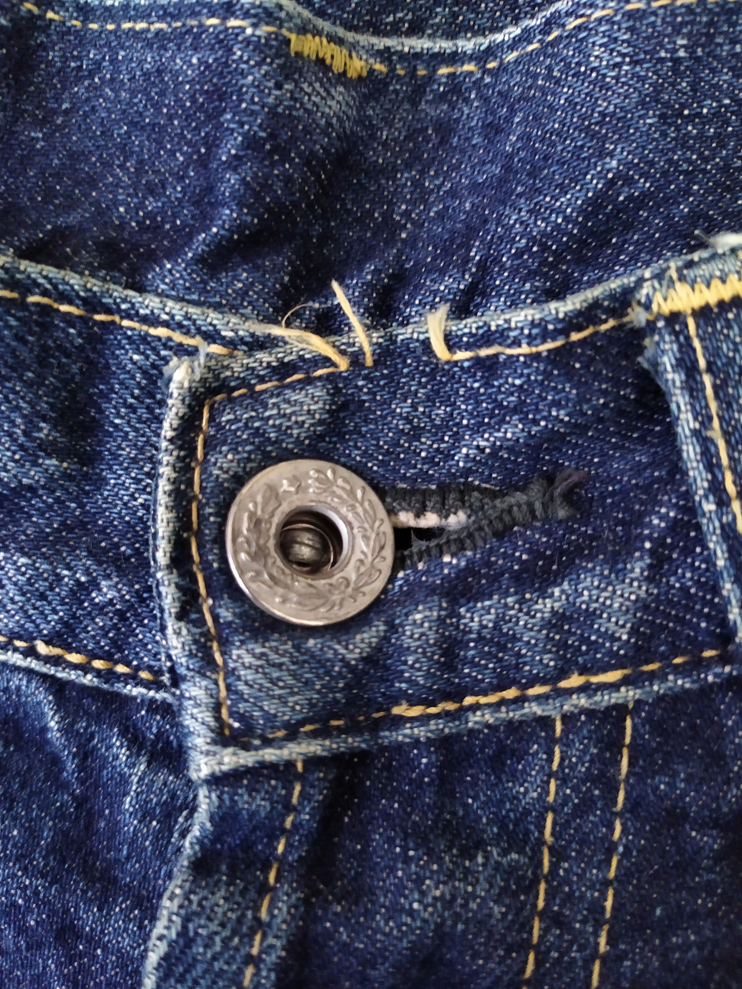 Japanese Brand SILVERSTONE SELVEDGE DENIM JAPAN DISTRESSED (B351) w28 Size US 28 / EU 44 - 7 Thumbnail