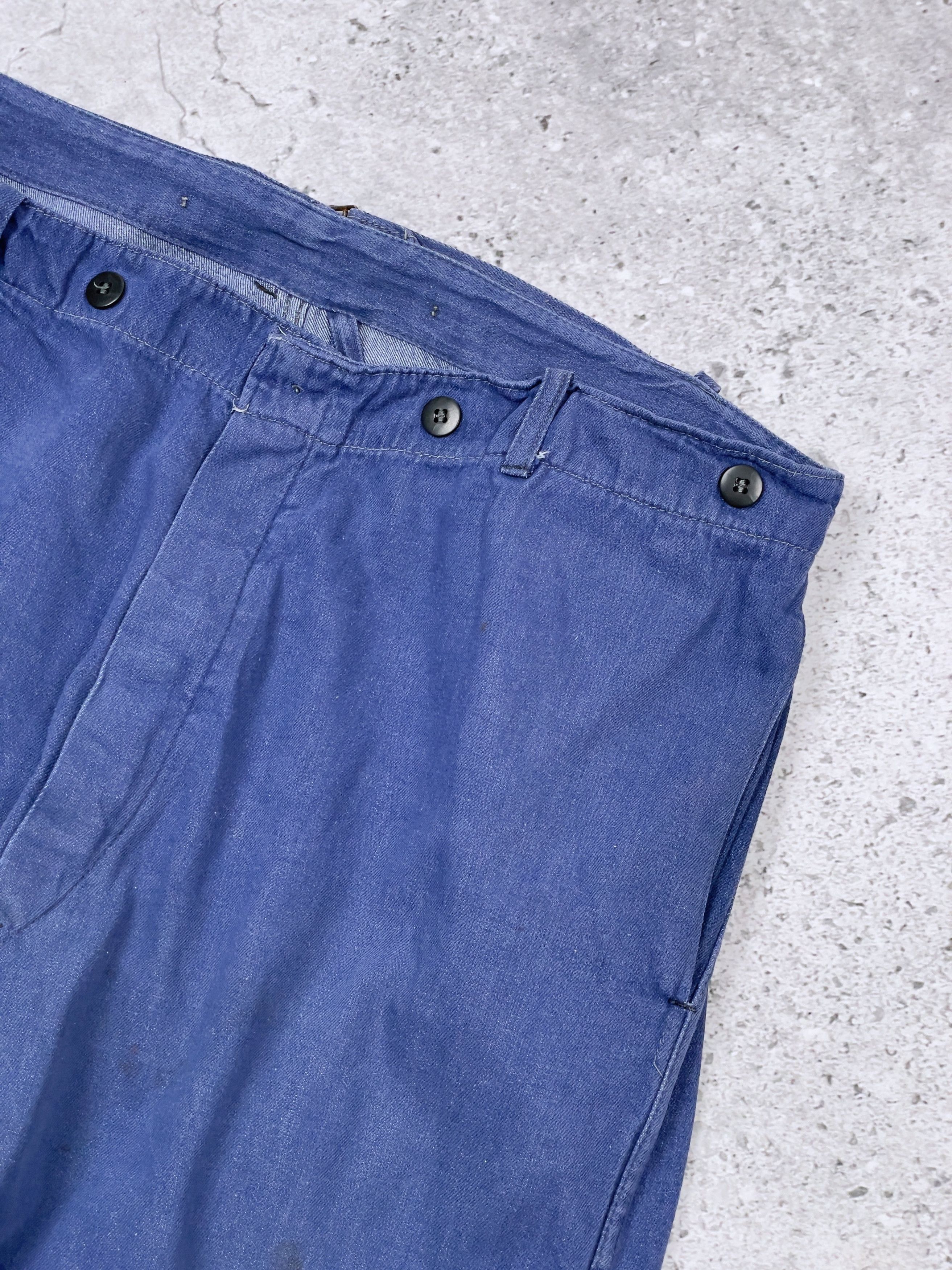 Vintage 70s Vintage French Work Wear Pants Size US 33 - 4 Thumbnail