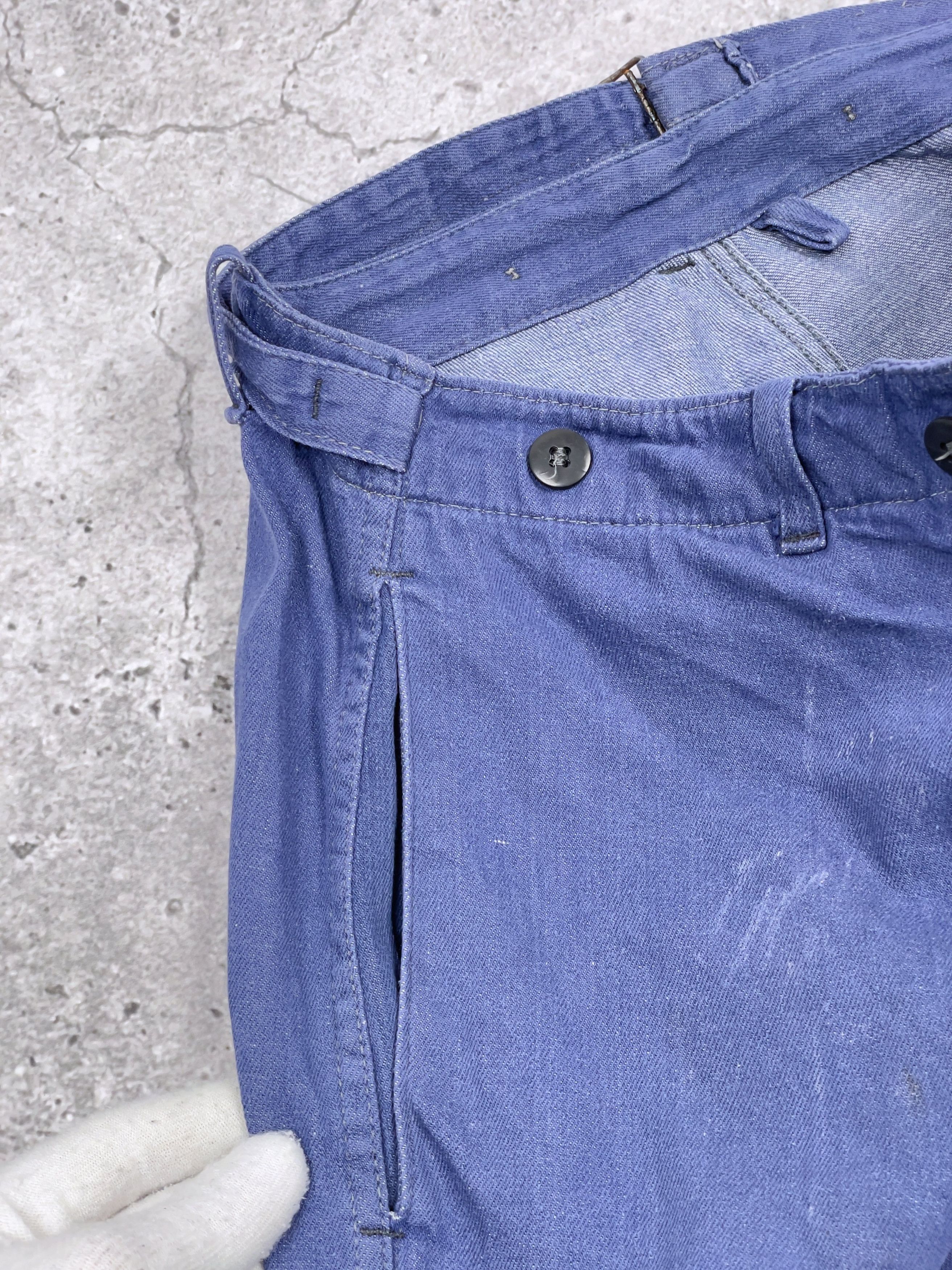 Vintage 70s Vintage French Work Wear Pants Size US 33 - 7 Thumbnail
