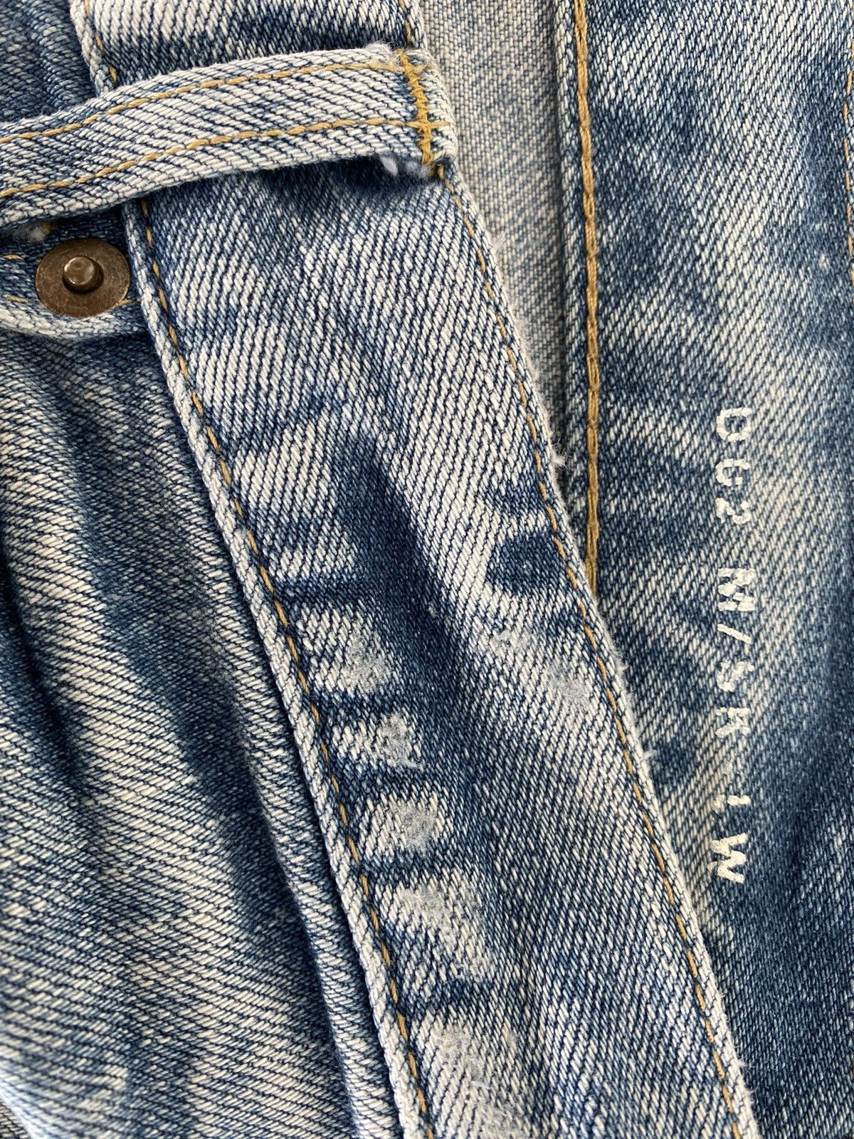 Hedi Slimane × Saint Laurent Paris Saint Laurent Paris FW13 D02 Whisker Denim Size US 30 / EU 46 - 4 Thumbnail